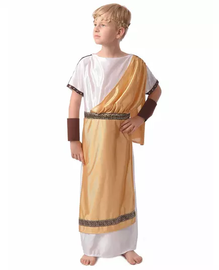 Romersk gullkostyme for gutter, Størrelse: 10–12 år (130–140 cm)