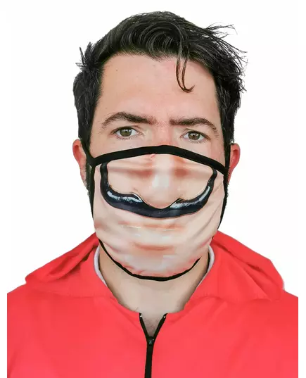 Voksen nesemaske med tyvtrykk