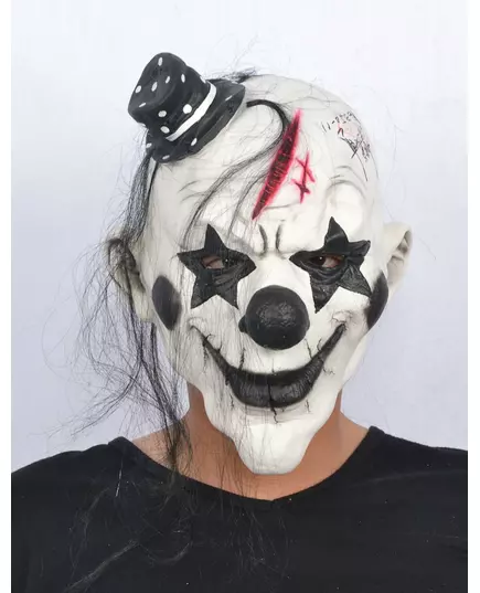 Voksen Skummel Rocker Klovnemaske
