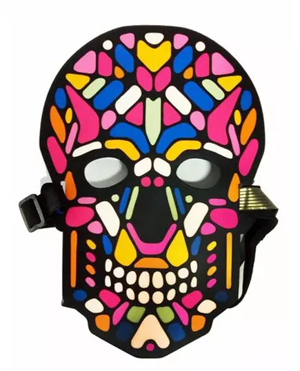Adult LED Reactive Skeleton Skull Mask