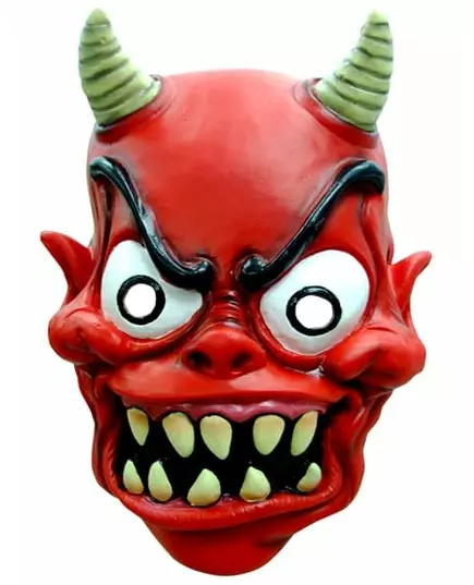 Red Demon Mask Adult Halloween