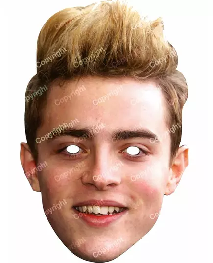 Edward Jedward pappmaske