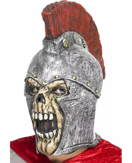 Helmaske for voksne, romersk krigerskjelett, Halloween
