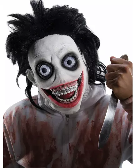 Adult psychopathic killer latex mask