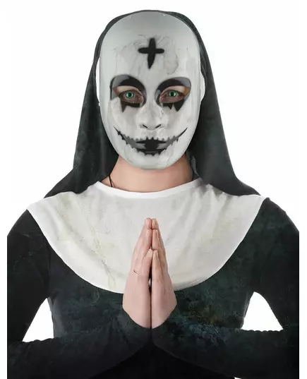 Satanisk nonnemaske for voksne