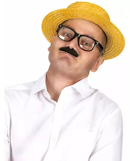 Gul stråbåthatt