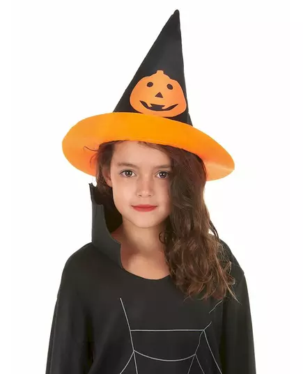 Halloween-gresskarhatt for barn