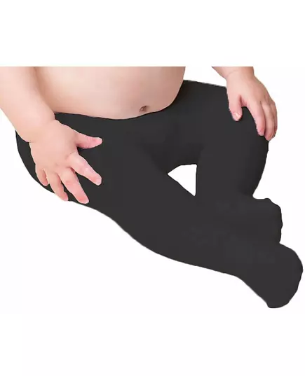 Baby black opaque tights