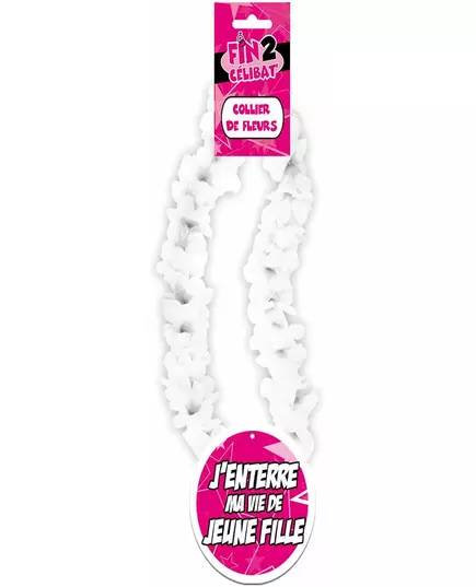 Flower necklace for bachelorette parties