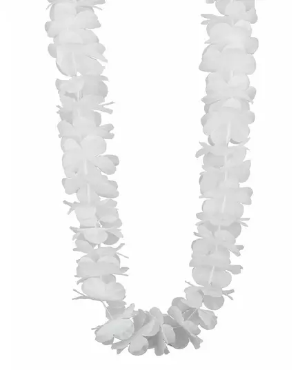White Hawaiian necklace