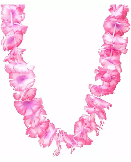 Pink Hawaiian necklace