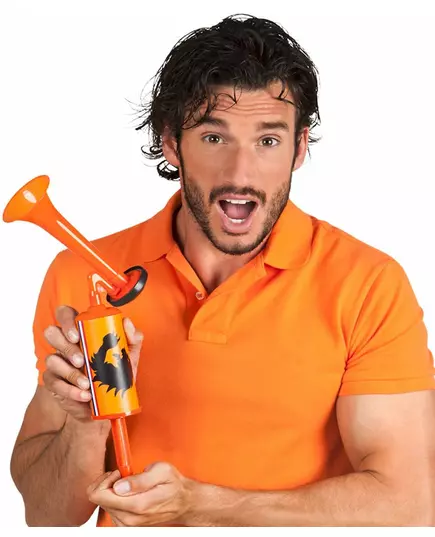 Nederlandsk supporter tåkelur