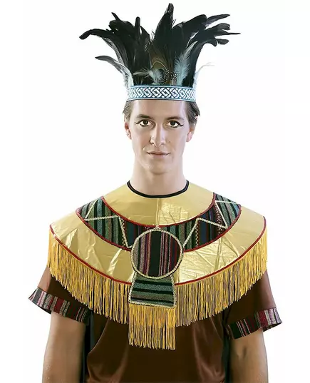 Voksen aztekisk fjærkrone