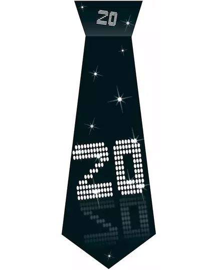 20th Anniversary VIP Cardboard Tie with Elastic