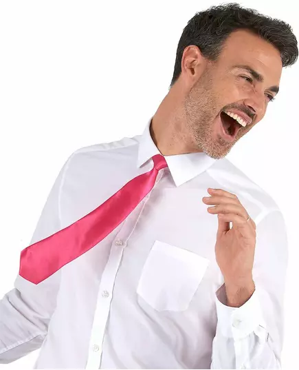 Adult pink tie