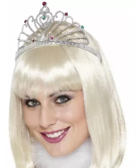 Adult silver tiara