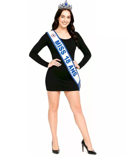 Miss 18 blue sash