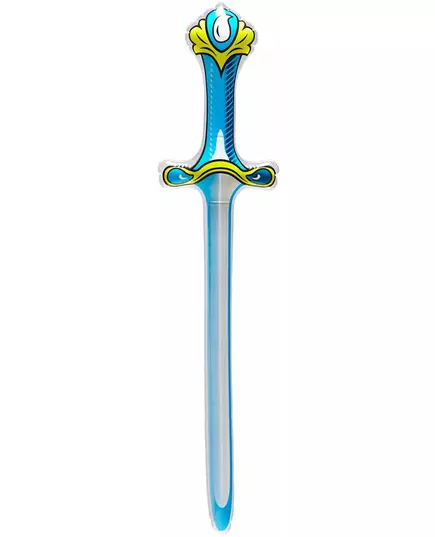 Blått oppblåsbart sverd 77 cm