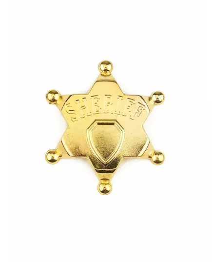 Voksen gull sheriffstjerne