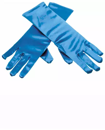 Children's blue ice princess gloves