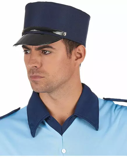 Adult blue gendarme cap