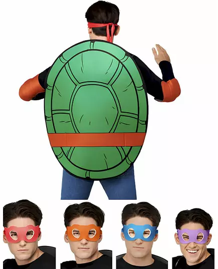 4-in-1 Teenage Mutant Ninja Turtles Costume Accessory Kit for Adults