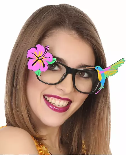 Adult Hawaiian summer sunglasses