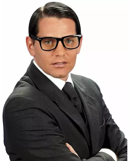 Adult black glasses