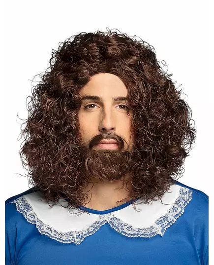 Men's Musketeer Wig and Mustache