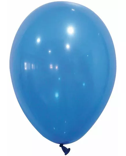 12 blå ballonger 28 cm