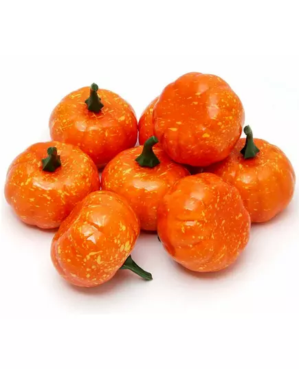 12 små gresskar 5 cm