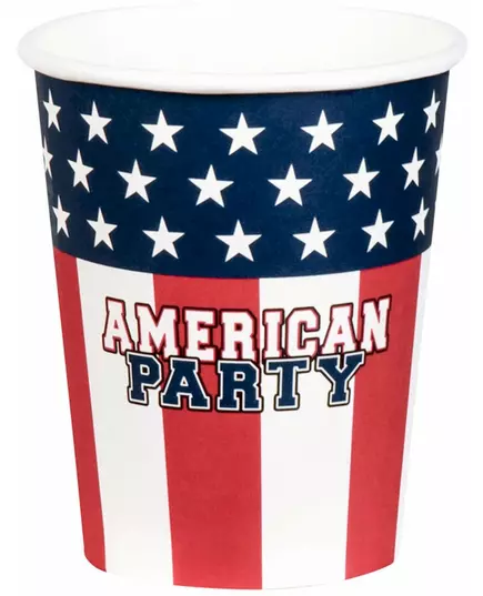 10 American Party 21 cl pappkopper
