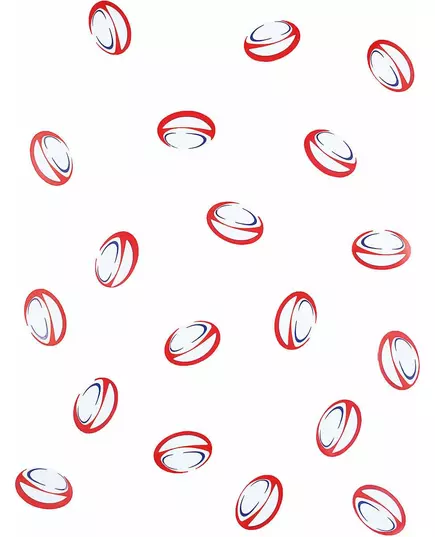 150 Red and Blue Rugby Ball Table Confetti