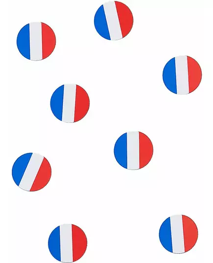 150 French flag table confetti