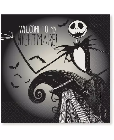 16 Nightmare Before Christmas Napkins 33 x 33 cm