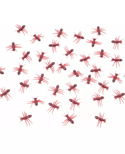 20 røde maur 3 cm