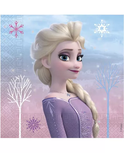 20 Frozen papirservietter 33 x 33 cm
