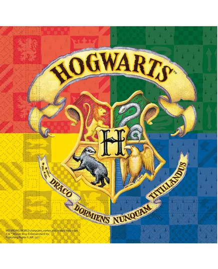 20 Harry Potter papirservietter 33 x 33 cm