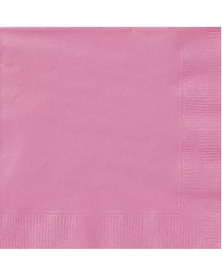 20 rosa papirservietter 33 x 33 cm