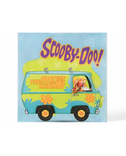20 Scooby-Doo papirservietter 33 x 33 cm