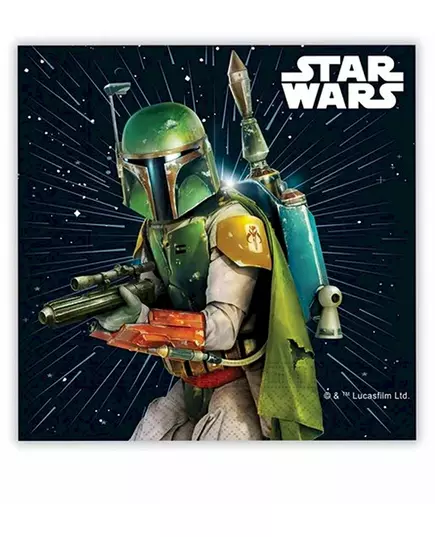 20 Star Wars Galaxy papirservietter 33 x 33 cm