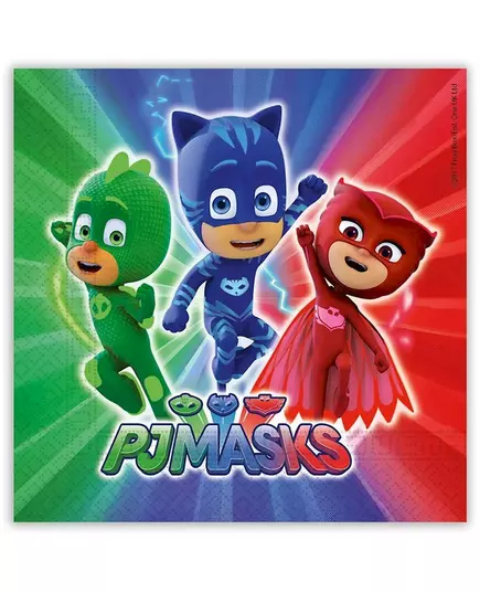 20 PJ Masks-servietter 33 x 33 cm