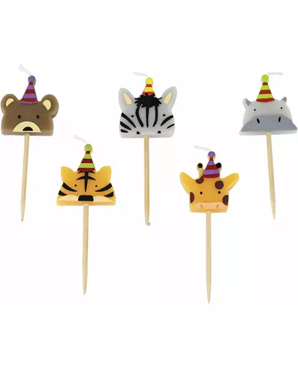 5 ville dyrlys 2,5 x 2,5 cm