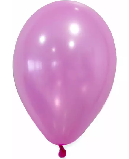 50 metalliske rosa ballonger 30 cm