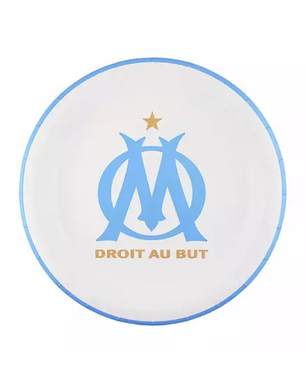 6 OM round plates 23 cm
