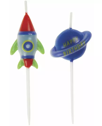 6 Universe Birthday Candles