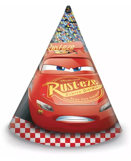 6 Cars 3 Party Hats