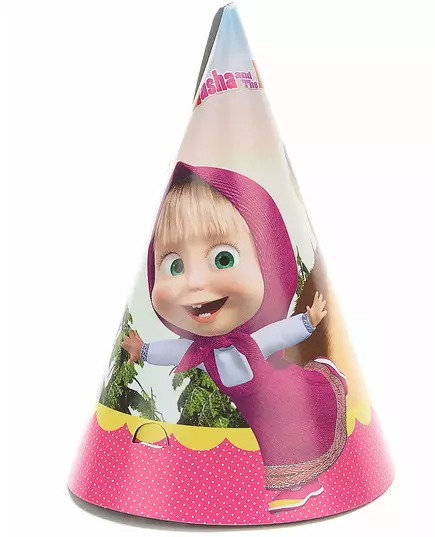 6 Masha og bjørnen-hatter