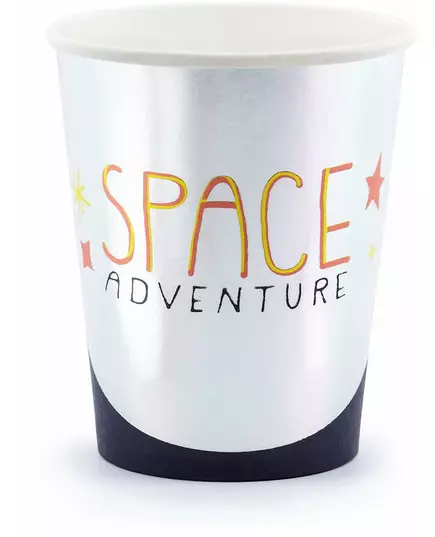 6 Space Adventure 200ml Paper Cups