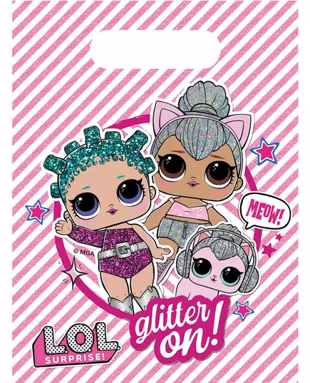 6 LOL-festposer 23 x 16 cm